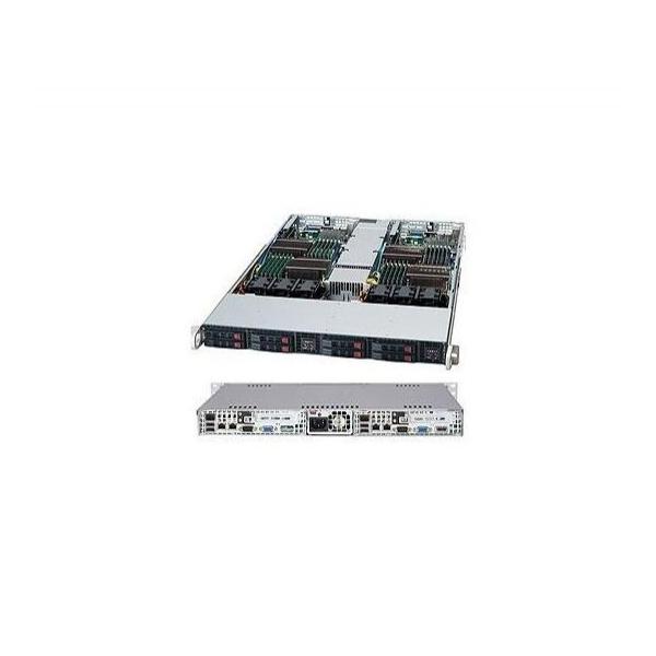 Supermicro CSE-809T-780B 1U установка в стойку