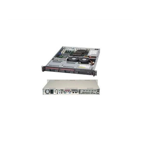 Supermicro CSE-811TQ-350B серверный корпус 1U установка в стойку