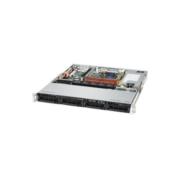 Supermicro CSE-813MT-410CB 1U установка в стойку