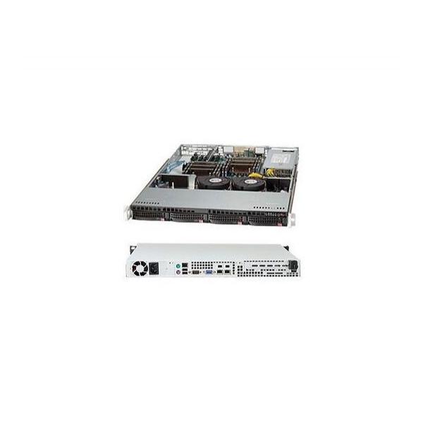 Supermicro CSE-813T-441CB серверный корпус 1U установка в стойку