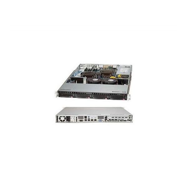 Supermicro CSE-813T-600CB серверный корпус 1U установка в стойку