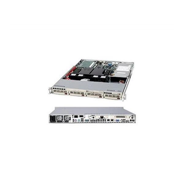 Supermicro CSE-813TQ+-500 1U установка в стойку