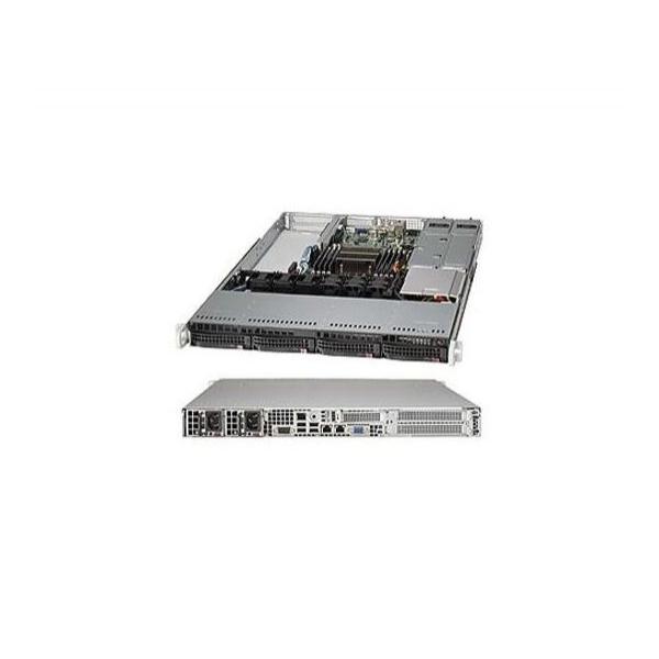 Supermicro CSE-815TQ-R500WB 1U установка в стойку