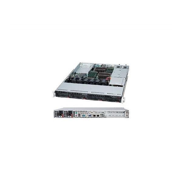 Supermicro CSE-815TQC-706WB2-1P серверный корпус 1U установка в стойку