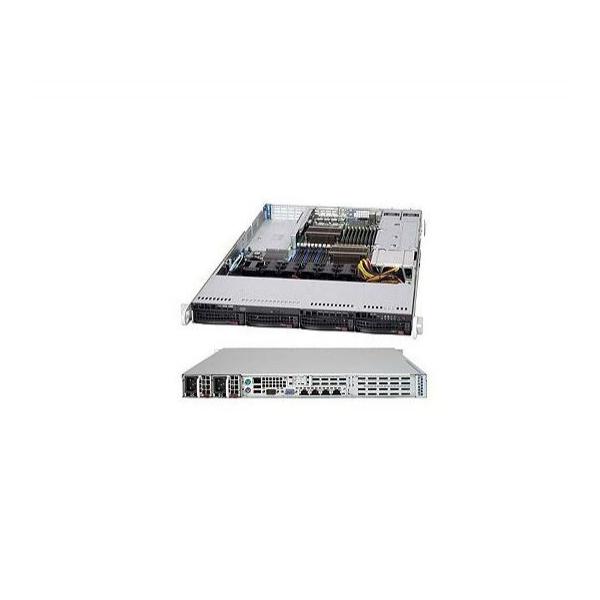 Supermicro CSE-819TQ-R700UB серверный корпус 1U установка в стойку