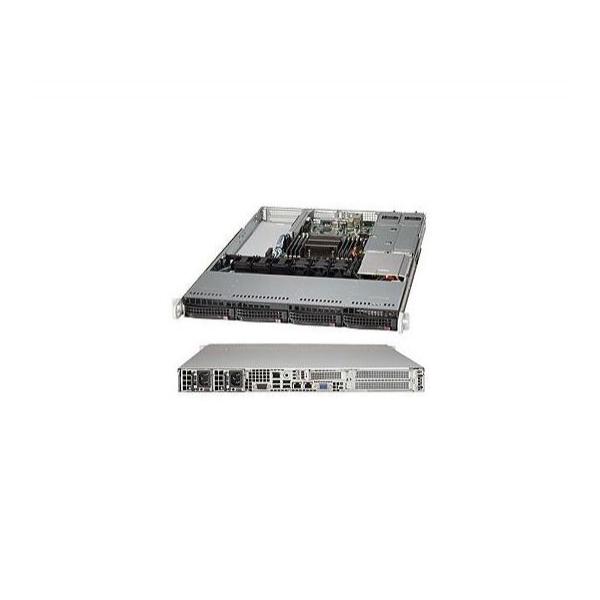 Supermicro CSE-819TQ-R700WB серверный корпус 1U установка в стойку