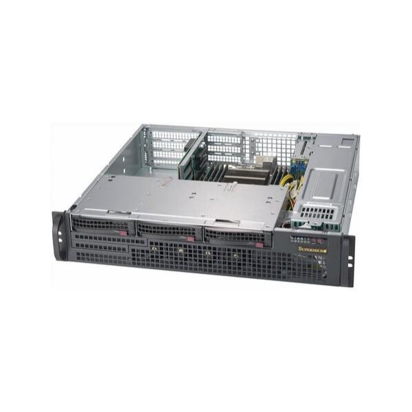 Supermicro CSE-825MBTQC-R802WB серверный корпус 2U установка в стойку