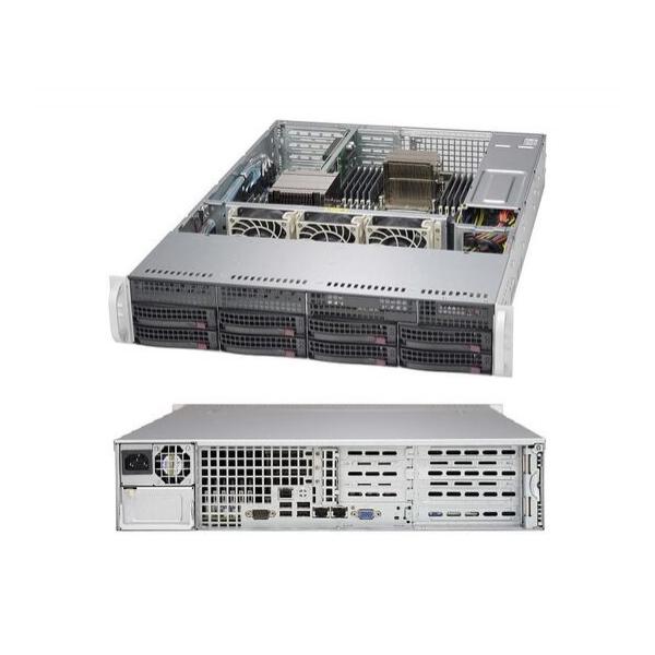 Supermicro CSE-825TQC-600WB серверный корпус 2U установка в стойку