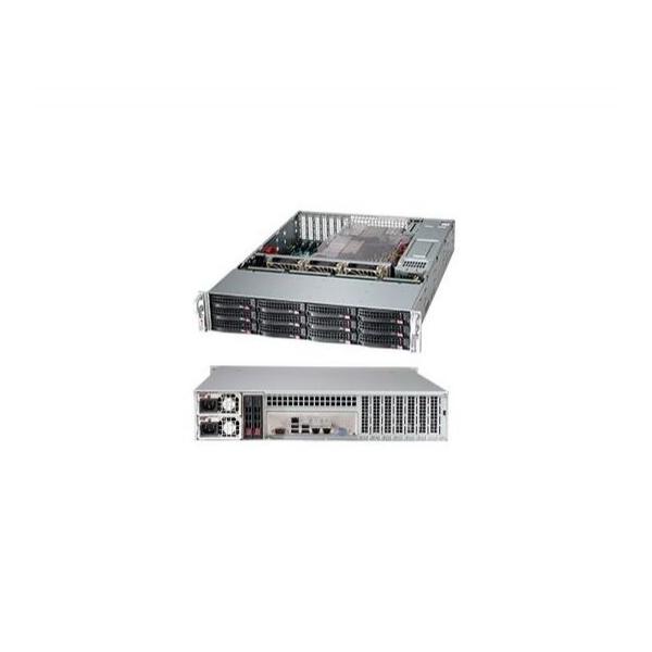 Supermicro CSE-826BA-R1K28LPB серверный корпус 2U установка в стойку