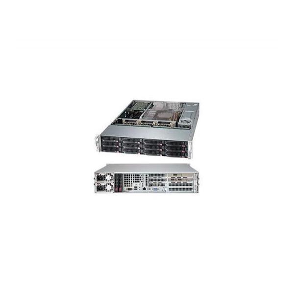 Supermicro CSE-826BA-R1K28WB серверный корпус 2U установка в стойку