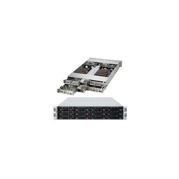 Supermicro CSE-827HQ-R1620B серверный корпус 2U установка в стойку