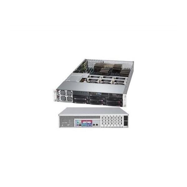 Supermicro CSE-828TQ+-R1400LPB серверный корпус 2U установка в стойку