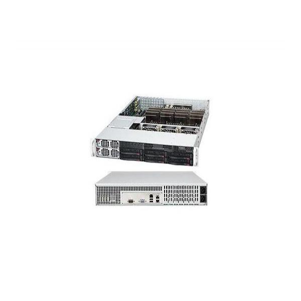 Supermicro CSE-828TQ-R1400LPB 2U установка в стойку