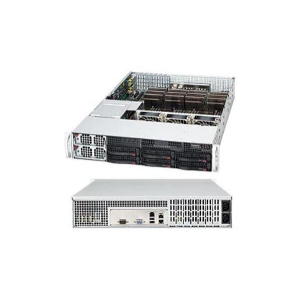 Supermicro CSE-828TQ-R1K43LPB 2U установка в стойку