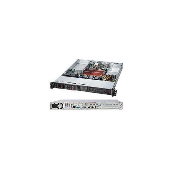 Supermicro CSE-111TQ-563UB серверный корпус 1U установка в стойку