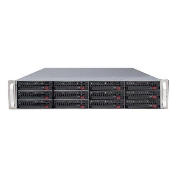 Корпус Supermicro SuperChassis 826E16-R500LPB Rack 500Вт Чёрный 2U, CSE-826E16-R500LPB