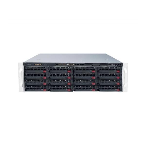 Корпус Supermicro SuperChassis 836E16-R1200B Rack 1200Вт Чёрный 3U, CSE-836E16-R1200B