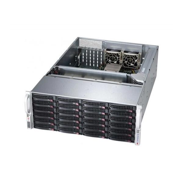 Корпус Supermicro SuperChassis 846BE16-R1K28B Rack 1280Вт Чёрный 4U, CSE-846BE16-R1K28B