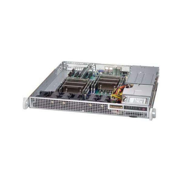 Корпус Supermicro SuperChassis 514-R400C Rack 400Вт Серый 1U, CSE-514-R400C