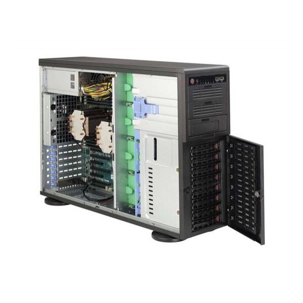 Корпус Supermicro SuperChassis 745BAC-R1K28B2 Tower 1280Вт Чёрный 4U, CSE-745BAC-R1K28B2