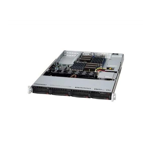 Корпус Supermicro SuperChassis 813MFTQ-R400CB Rack 400Вт Чёрный 1U, CSE-813MFTQ-R400CB