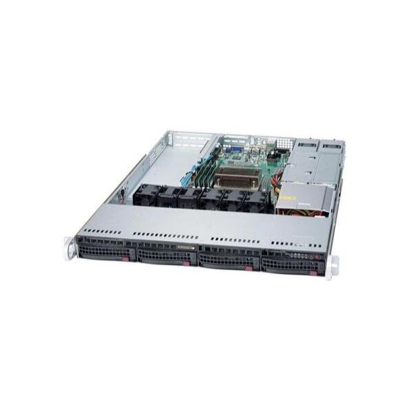 Корпус Supermicro SuperChassis 815TQC-R504WB Rack 500Вт Чёрный 1U, CSE-815TQC-R504WB