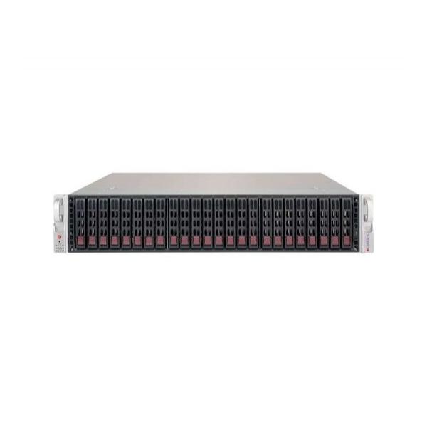 Корпус Supermicro SuperChassis 216BE2C-R741JBOD Rack 740Вт Чёрный 2U, CSE-216BE2C-R741JBOD