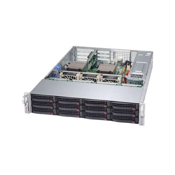 Корпус Supermicro SuperChassis 826BAC4-R1K23WB Rack 1200Вт Чёрный 2U, CSE-826BAC4-R1K23WB