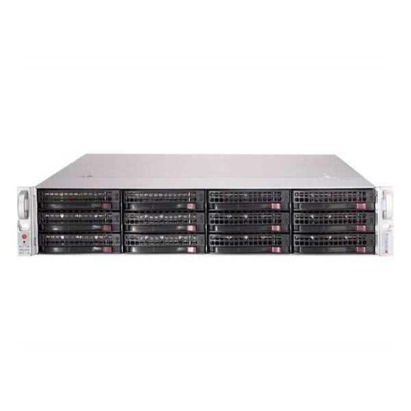 Корпус Supermicro SuperChassis 826BE2C-R741JBOD Rack 740Вт Чёрный 2U, CSE-826BE2C-R741JBOD