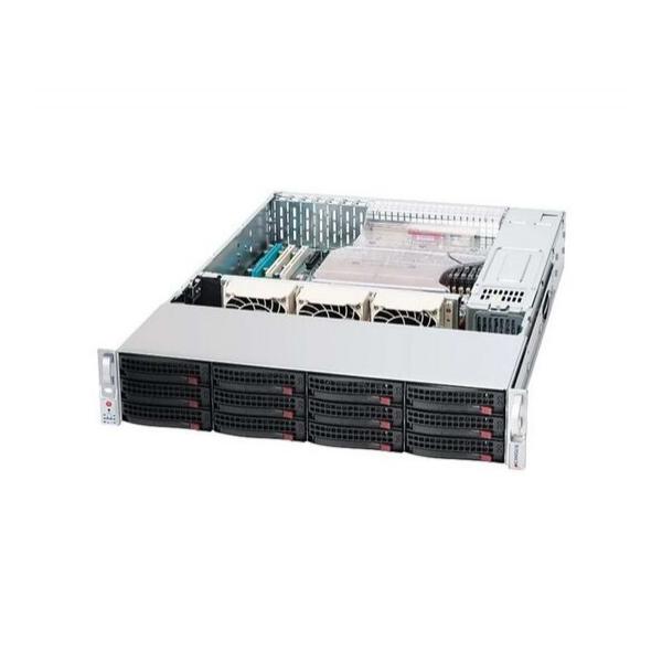 Корпус Supermicro SuperChassis 826E26-R1200LPB Rack 1200Вт Чёрный 2U, CSE-826E26-R1200LPB