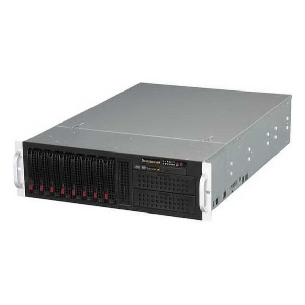 Корпус Supermicro SuperChassis 835TQ-R800B Rack 800Вт Чёрный 3U, CSE-835TQ-R800B