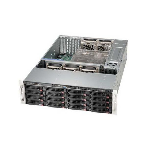 Корпус Supermicro SuperChassis 836BE16-R920B Rack 920Вт Чёрный 3U, CSE-836BE16-R920B