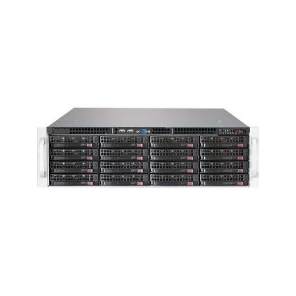 Корпус Supermicro SuperChassis 836BE1C-R1K03JBOD Rack 1000Вт Чёрный 3U, CSE-836BE1C-R1K03JBOD