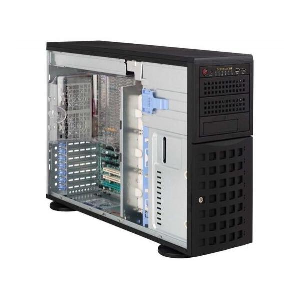 Корпус Supermicro SuperChassis 745BTQ-R1K28B-SQ Miditower 1280Вт Чёрный, CSE-745BTQ-R1K28B-SQ