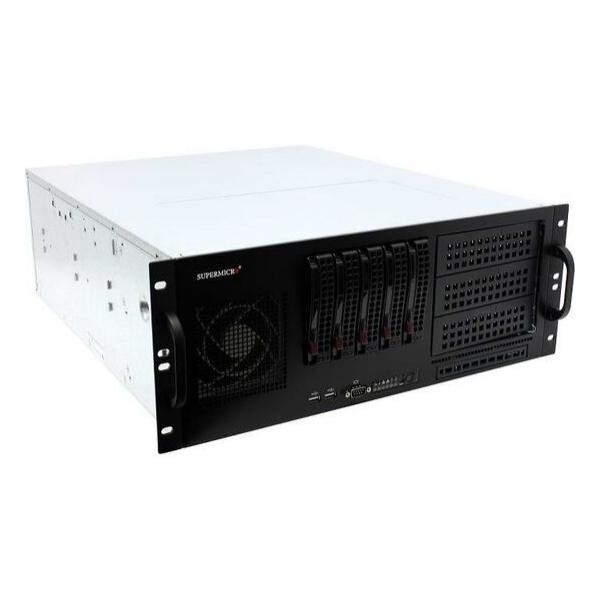 Корпус Supermicro SuperChassis 842TQ-865B Rack 865Вт Чёрный 4U, CSE-842TQ-865B