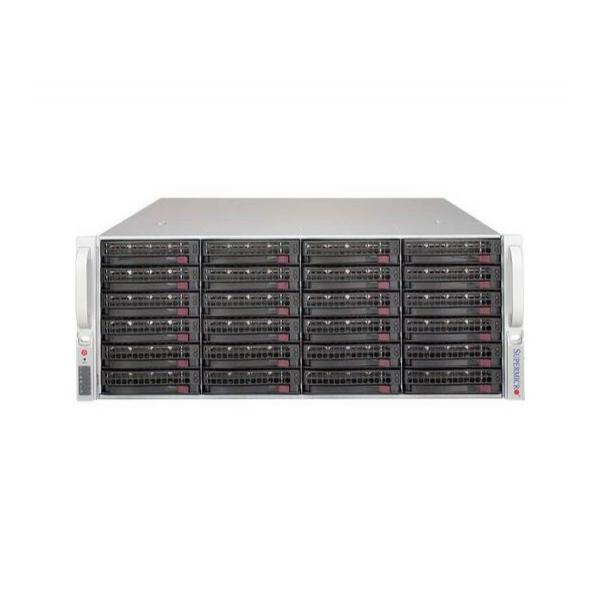 Корпус Supermicro SuperChassis 846BE1C-R1K03JBOD Rack 1000Вт Чёрный 4U, CSE-846BE1C-R1K03JBOD