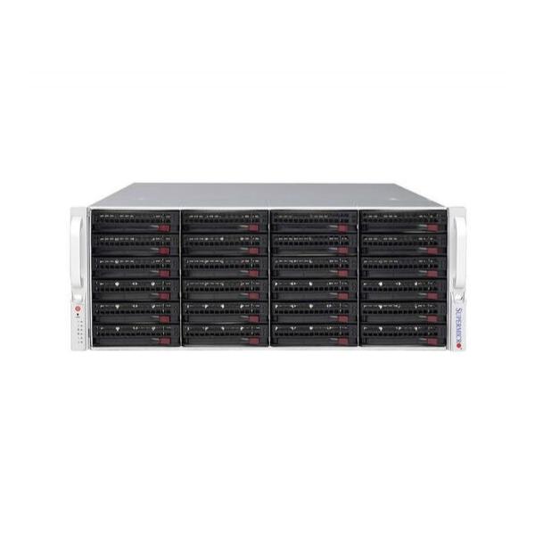 Корпус Supermicro SuperChassis 846BE1C-R1K28B Rack 1280Вт Чёрный 4U, CSE-846BE1C-R1K28B