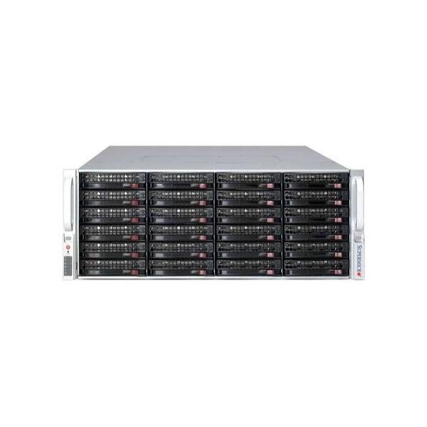 Корпус Supermicro SuperChassis 847E16-RJBOD1 Rack 1400Вт Чёрный 4U, CSE-847E16-RJBOD1