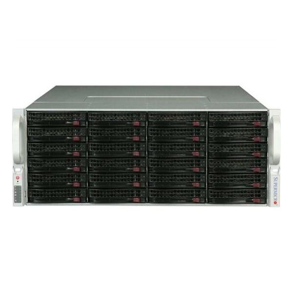 Корпус Supermicro SuperChassis 847E26-RJBOD1 Rack 1400Вт Чёрный 4U, CSE-847E26-RJBOD1