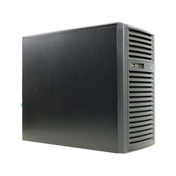 Корпус Supermicro SuperChassis 731i-300B Miditower 300Вт Чёрный, CSE-731I-300B