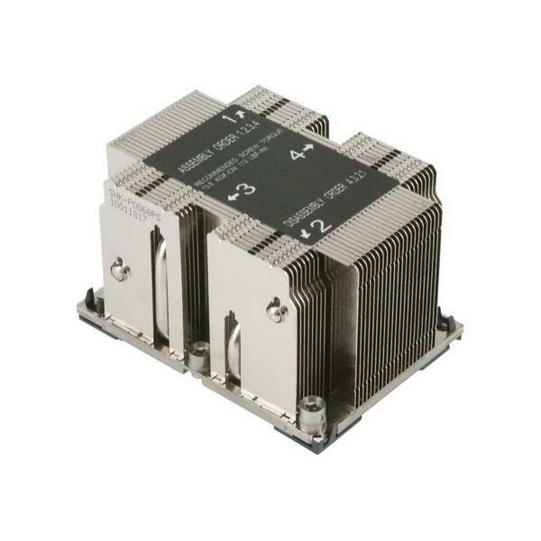 Радиатор Supermicro Heatsink 2U+ TDP-205Вт, SNK-P0068PS