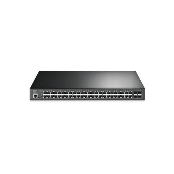 Управляемый коммутатор TP-Link TL-SG3452P JetStream уровня 2+ с 48 гигабитными портами PoE+ и 4 гигабитными портами SFP