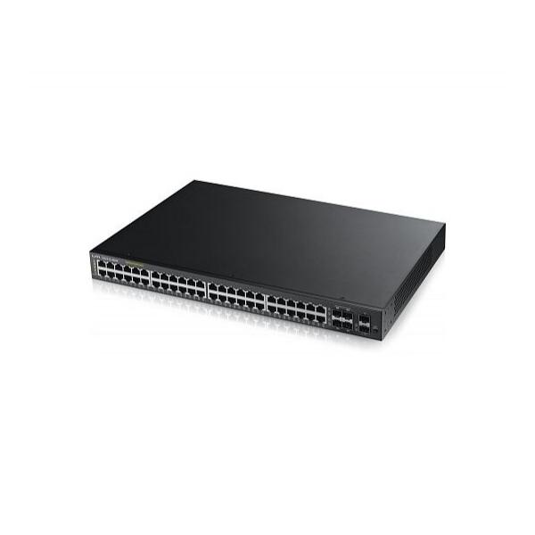 Коммутатор ZyXEL GS2210-48HP 48-PoE Управляемый 54-ports, GS2210-48HP-EU0101F