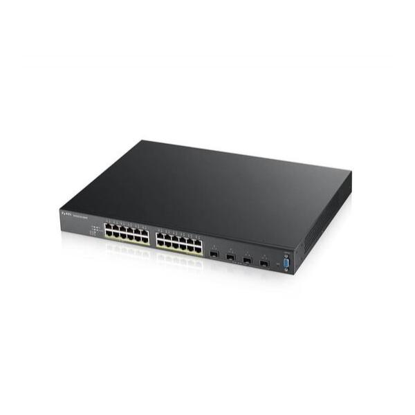 Коммутатор ZyXEL XGS2210-28HP 24-PoE Управляемый 28-ports, XGS2210-28HP-EU0101F