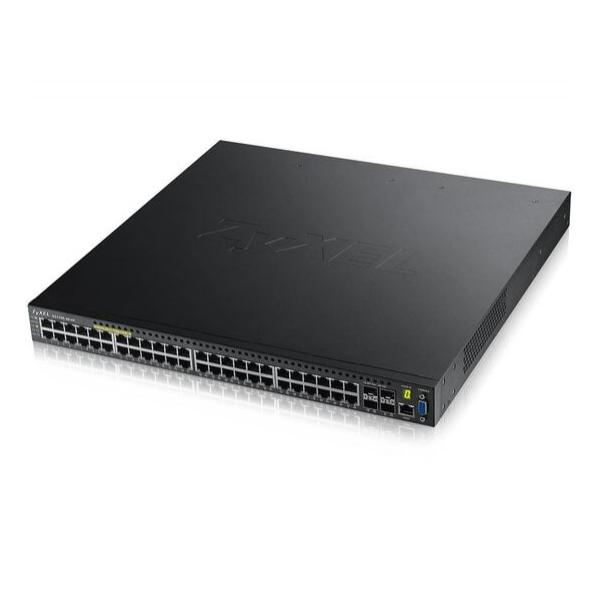 Коммутатор ZyXEL GS3700-48HP 48-PoE Управляемый 52-ports, GS3700-48HP-ZZ0101F