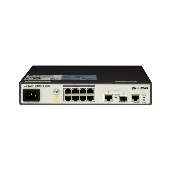 Коммутатор Huawei S2700-9TP-SI Управляемый 9-ports, S2700-9TP-SI-AC