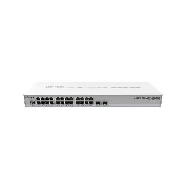 Коммутатор Mikrotik Cloud Router Switch 326-24G-2S+RM Управляемый 26-ports, CRS326-24G-2S+RM