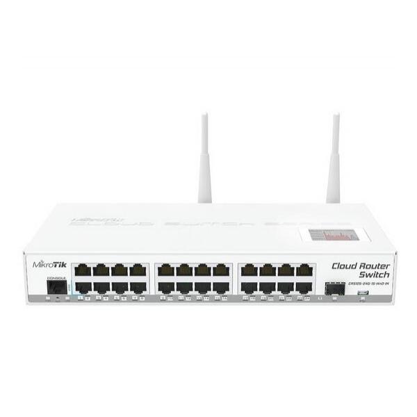 Коммутатор Mikrotik Cloud Router Switch 125-24G-1S-2HnD Smart 25-ports, CRS125-24G-1S-2HnD-IN