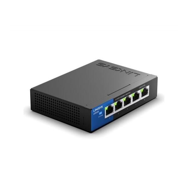 Коммутатор Linksys LGS105 Неуправляемый 5-ports, LGS105-eu