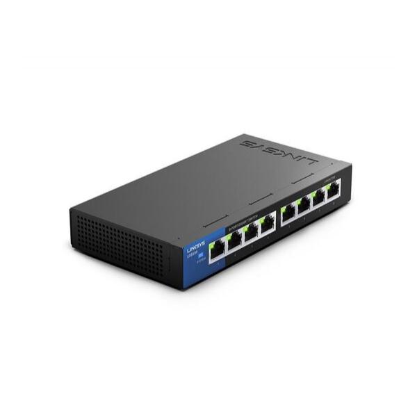 Коммутатор Linksys LGS108 Неуправляемый 8-ports, LGS108-eu